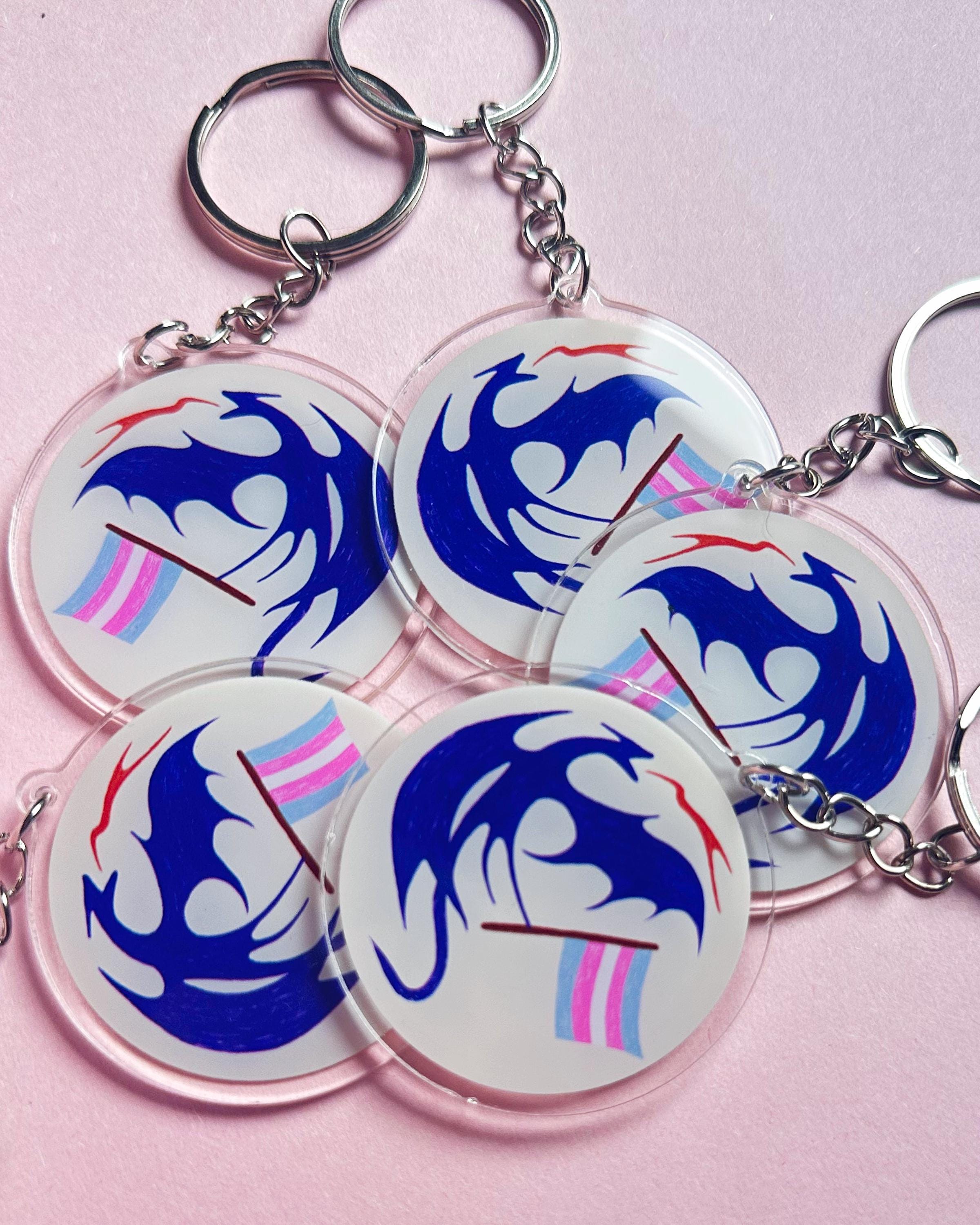 Blue Dragon Trans ✶ Porte-clés