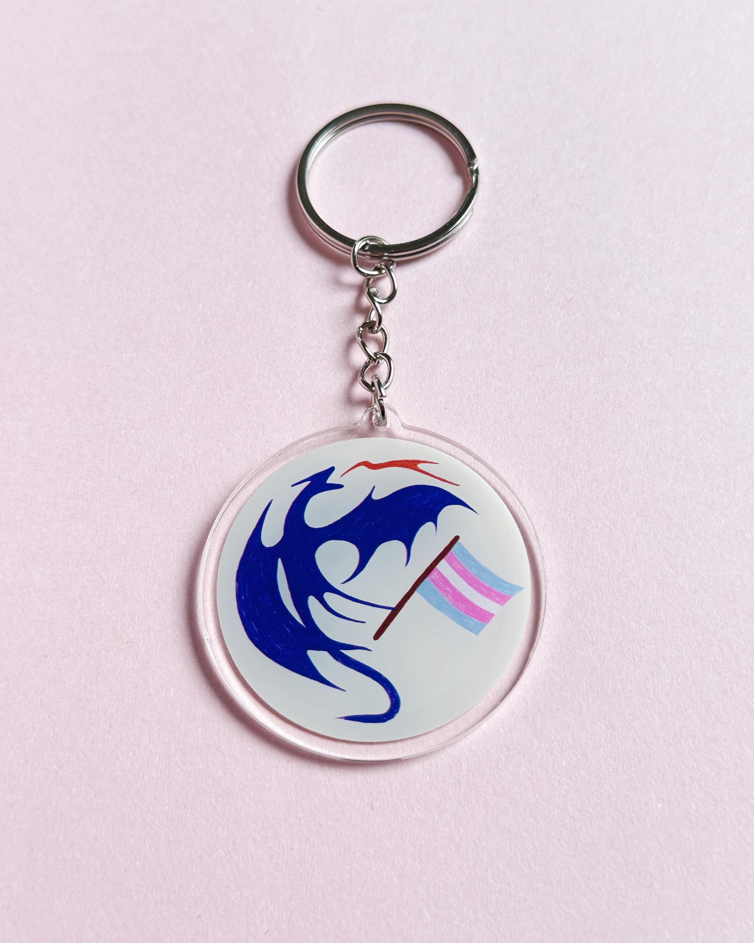 Blue Dragon Trans ✶ Porte-clés