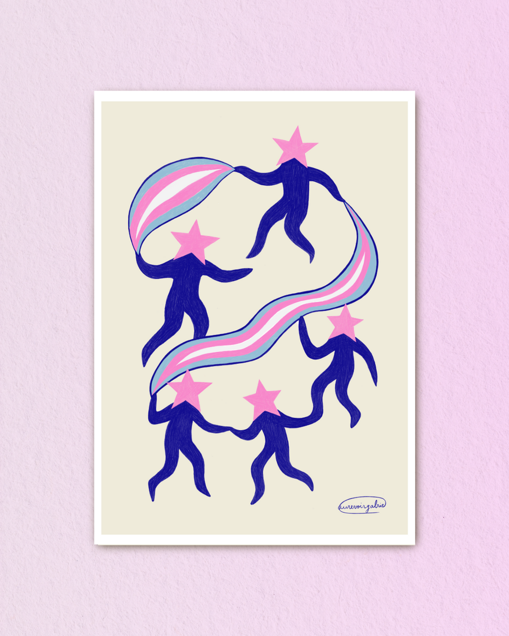 Pride stars ✶ A3 Print signed