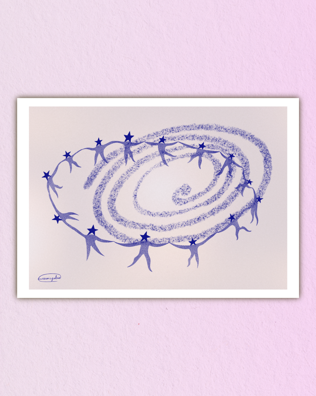 No Borders Between Us  ✶ A3 Print signed