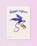 Queer et Fier·es ✶ A3 Print signed