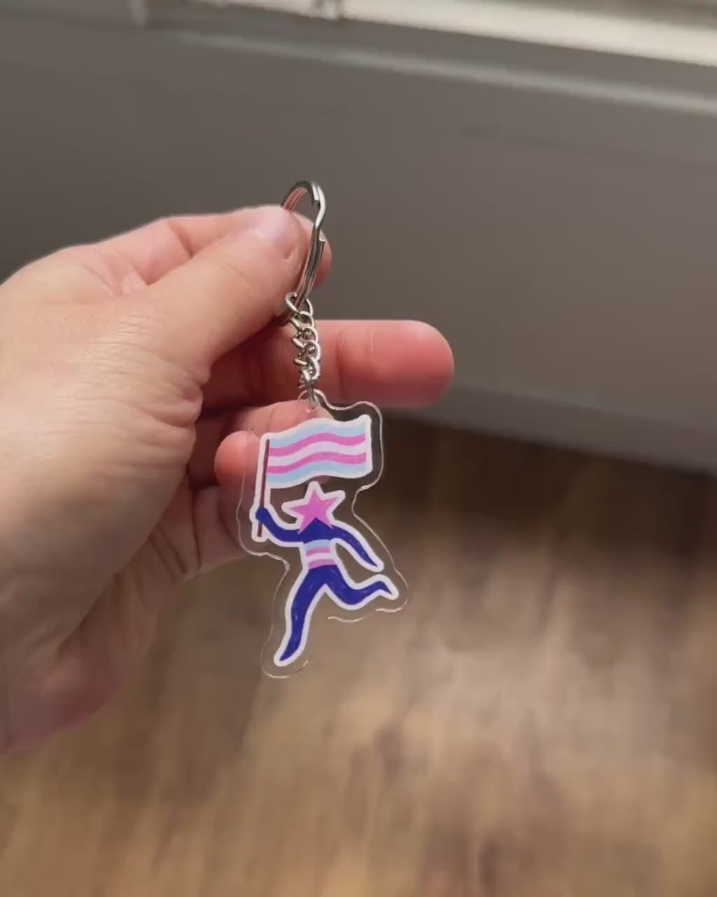 Trans Étoile ✶ Porte-clés