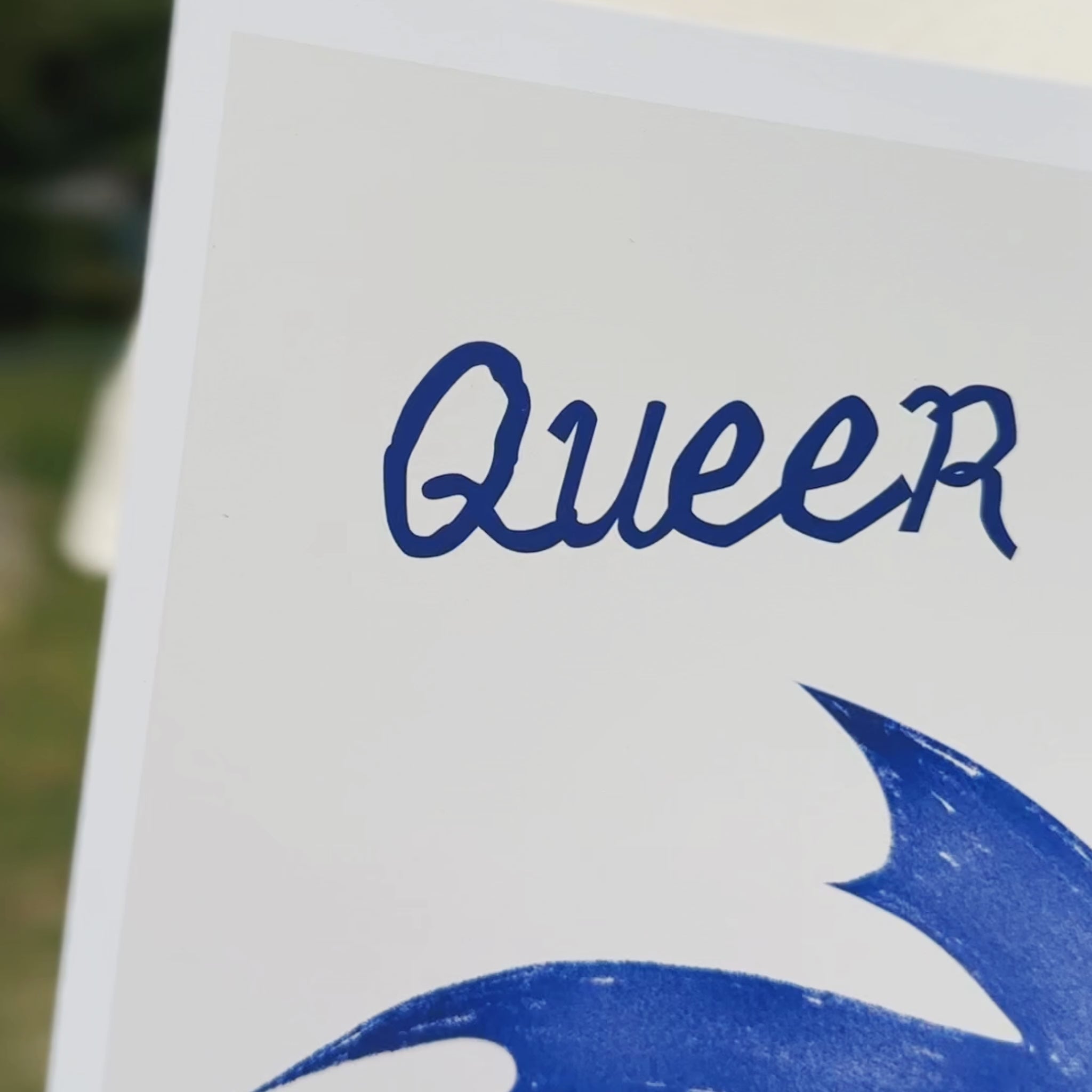 Queer et Fier·es ✶ A3 Print signed